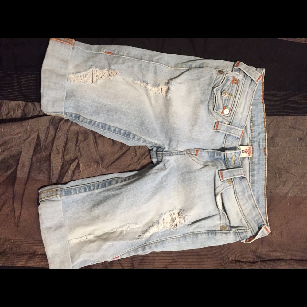 Denim True Religion Bermuda shorts
